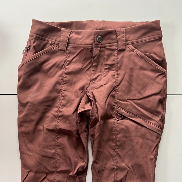 Duluth Trading Women's Dark Rose Dry On The Fly Slim Leg Pants Size 2 x 29 - Picture 4 of 9